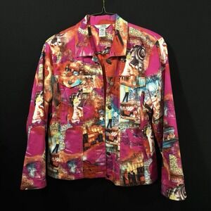 VTG Stonebridge Signature - Around The World - Women's Jacket Long Sleeve Size L